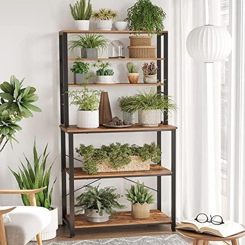 Review: VASAGLE⁢ Kitchen Baker's Rack with Storage and 6-Tier⁣ Shelves