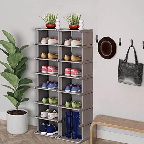 Review: 8-Tier⁤ Vertical Shoe Organizer - Easy⁣ to Install & Sturdy