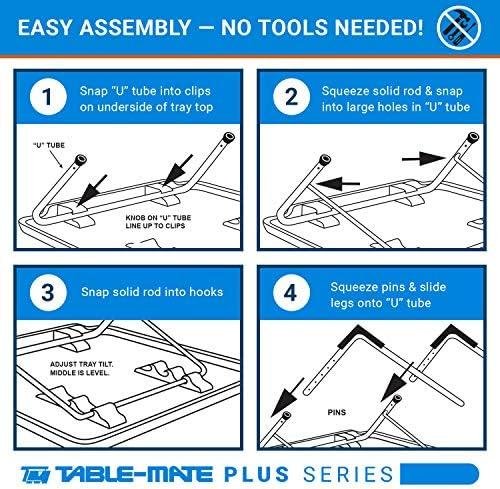 Review: Table-Mate II Plus ⁢TV Tray Table - Folding Couch Trays for Eating