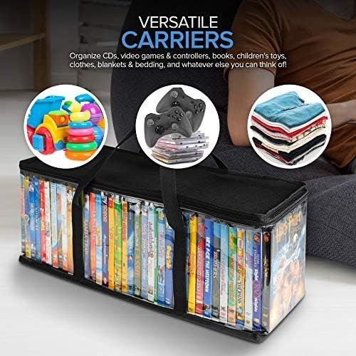 Review: Stock Your Home DVD Storage Bags - Organize Your Media Easily