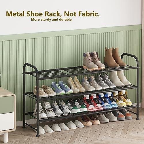 Review:‍ LINZINAR 3-Tier Shoe Rack Organizer ⁤- A ​Durable and Spacious Closet Entryway⁤ Storage ⁣Solution