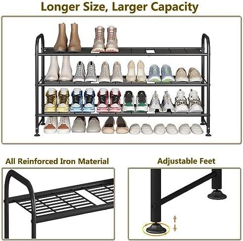 Review: LINZINAR 3-Tier Shoe⁤ Rack Organizer - A Durable and Spacious Closet Entryway Storage Solution