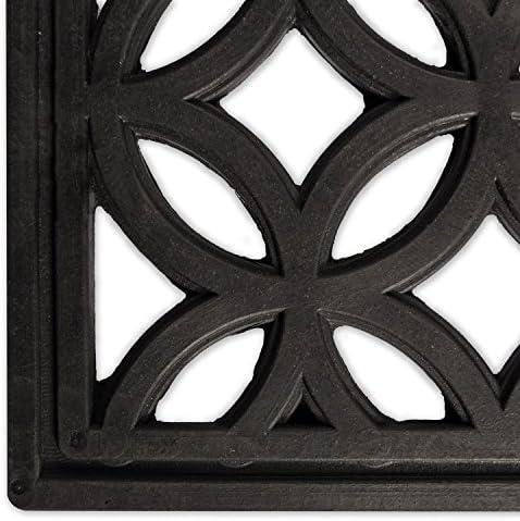 Review of DII Rubber Doormats Collection: All Weather, 18x30, Lattice