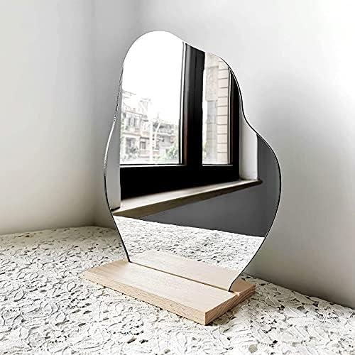 Review: Preppy Room Decor Desk Mirror - Cute &‌ Boho Asymmetrical Cloud Mirror