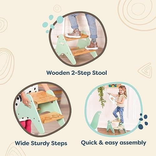 B. Toys Peek-A-Boost Review: Kids ⁢Wooden Two Step Stool