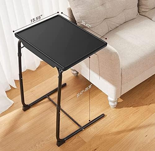 Review: ‌HUANUO Adjustable TV Tray Table - Comfortable &⁤ Convenient (2 ‍Pack)