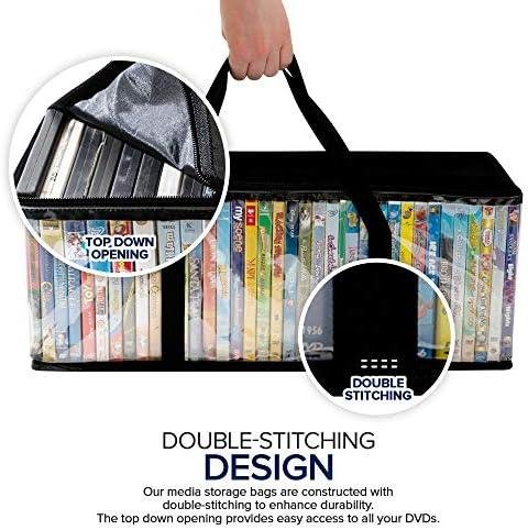 Review: Stock Your Home DVD ‌Storage Bags - Organize Your ‍Media Easily