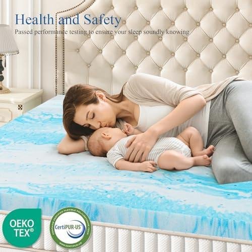 Review: Twin Memory Foam Mattress Topper ‌-​ Cool, Comfortable, CertiPUR Certified