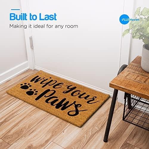 PLUS Haven Coco Coir Door Mat: A Stylish & Durable Welcome ​Addition to Your Home