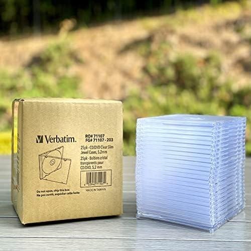 Verbatim Clear Slim Jewel Cases Review:⁣ Compact & Protective Storage ‍Solution