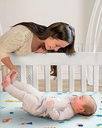 Blissful Diary Mini Crib Mattress 2-Stage Dual ⁣Firmness Review: Firm Support & ⁤Memory Foam Comfort