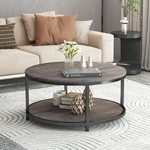 Review: NSdirect Round Coffee Table – Stylish & Functional Home ⁢Furniture