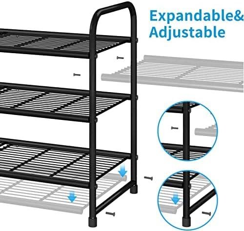 Review:‌ Simple Trending 3-Tier Stackable Shoe Rack