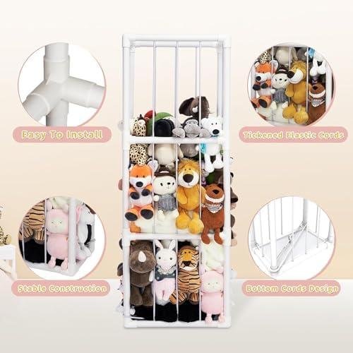 Extra Large Stuffed Animal ⁤Storage‍ Review:‍ Spave-Saving ⁤Plush Toy Holder