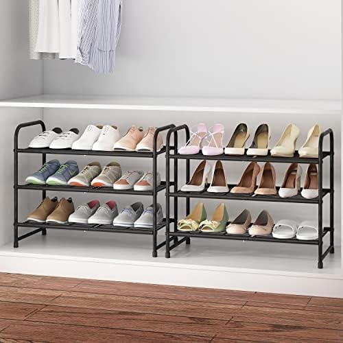 Review: Simple Trending 3-Tier ⁤Stackable Shoe Rack