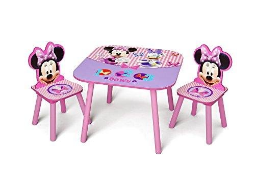 Review: Disney Minnie Mouse Kids Table & Chair Set – Ideal for Crafts, Snacks, & Learning