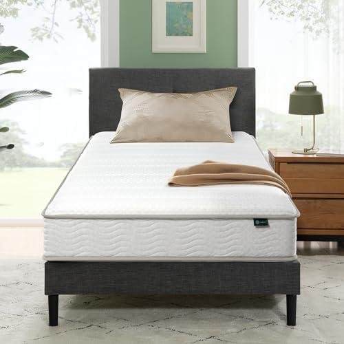 Zinus 6 Inch Foam & Spring Hybrid Mattress Review: Supportive, Durable & Certified Safe