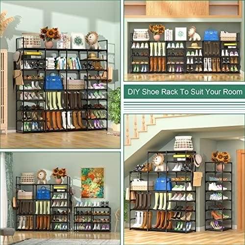 Kottwca⁢ 9⁣ Tiers‍ 64-72 Pairs Shoe Rack Organizer Review: ⁤Functional & Stylish Storage Solution