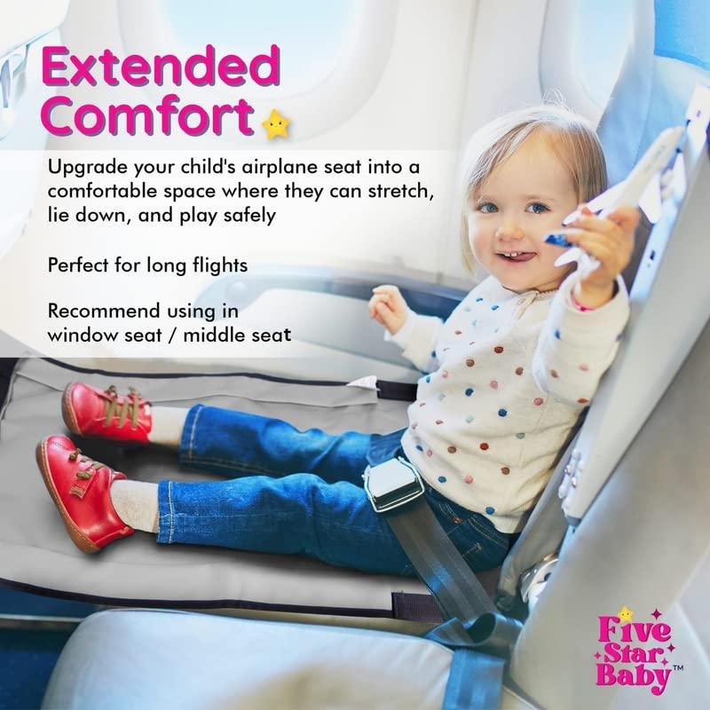 FiveStarBaby Toddler Airplane ⁣Bed Review - A Must-Have for Stress-Free Air Travel