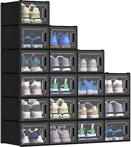 Review: YITAHOME Shoe Storage Organizers – 18 PCS Medium Size Boxes With Drawers