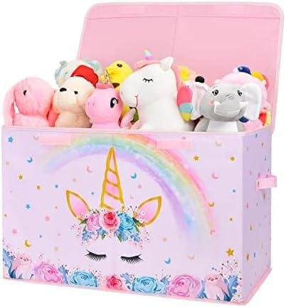 WERNNSAI Unicorn Toy Box Review: Organize Kids’ Essentials with Style