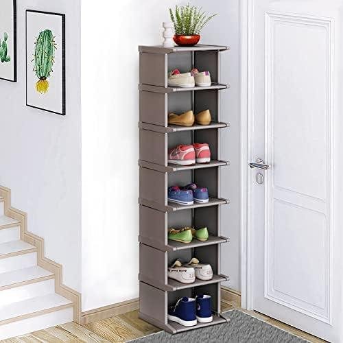 Review: 8-Tier Vertical Shoe Organizer – Easy to Install & Sturdy