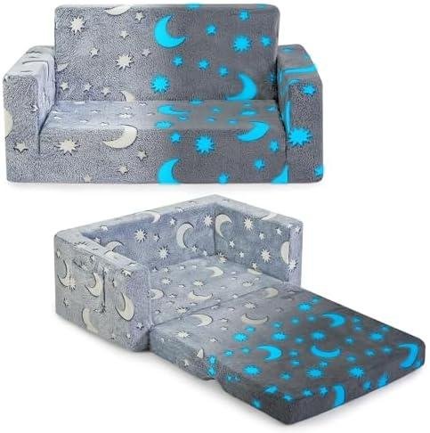 Review: Toddler Couch & Chair 2-in-1 – Soft, Glow in The Dark, Gifts for Kids