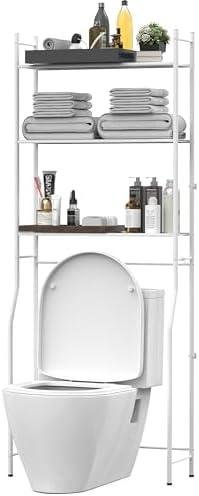 3-Tier Over Toilet Storage: Space-Saving Bathroom Organizer Review