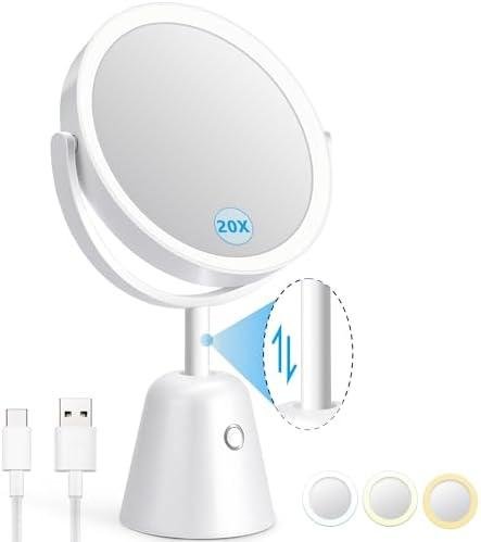 20X Magnifying Mirror with Premium LED Lights: A Detailed Review