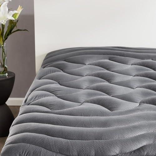 Review: SLEEP ZONE King Size Mattress Topper – Comfortable & Supportive!