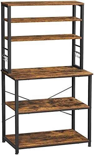 Review: VASAGLE Kitchen Baker’s Rack with Storage and 6-Tier Shelves