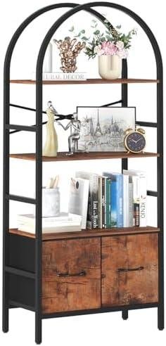 Yoobure Arched Bookshelf Review: Functional, Sturdy, Stylish