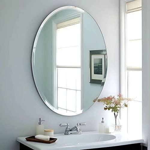 USHOWER 20″x28″ Oval Mirror Review: Elegant & Easy Installation