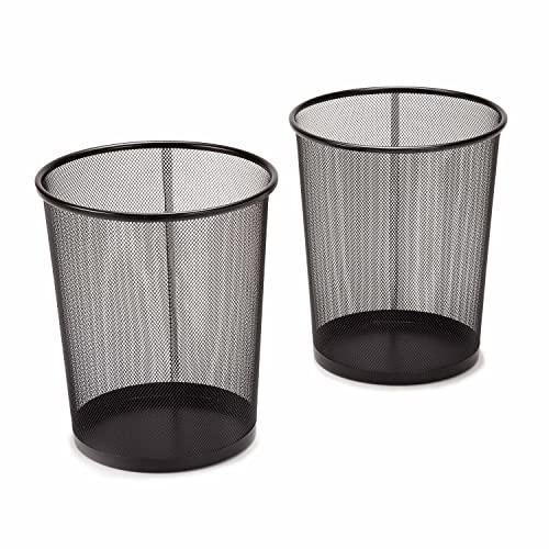 Seville Classics Mesh Round Wastebasket Set – Product Review