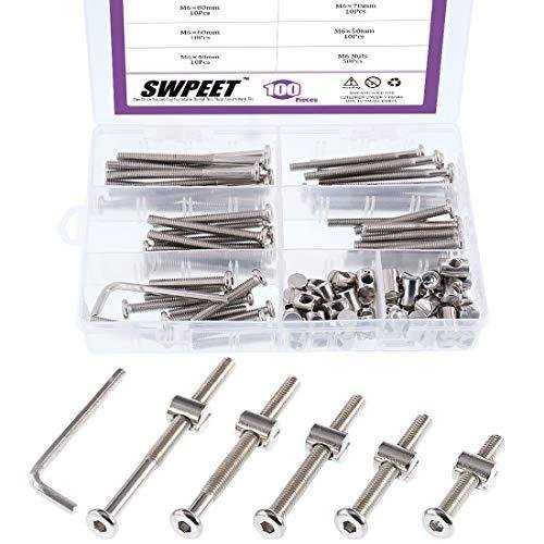 Review: Swpeet 100Pcs Crib Hardware Screws and Nuts Set with Allen Wrench