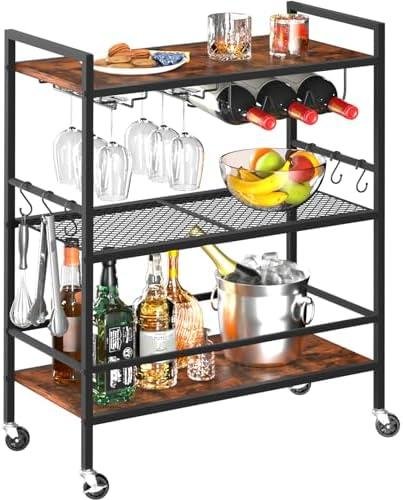 Yoobure 3-Tier Bar Cart: Our Honest Review and Experience