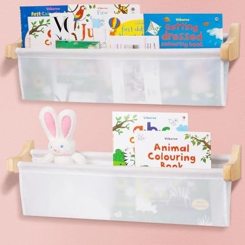 Review: Kids Bookshelf Set of 2 – Child-Friendly Nursery Storage Solution