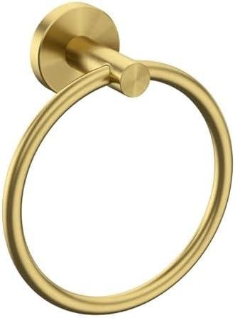 Review: USHOWER Brushed Gold Towel Ring – Modern Style & Durable