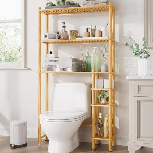 Review: Extra Large Bamboo Over Toilet Storage Shelf