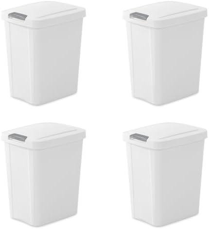 Review: Sterilite 7.5 Gallon TouchTop Wastebasket – Practical & Space-Saving