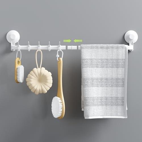 Review: LUXEAR Suction Cup Towel Bar – Easy Installation, Strong Hold, Multi-Functional