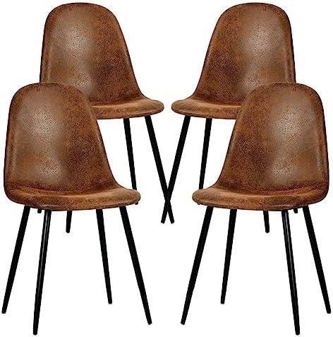 FurnitureR Dining Chairs Set of 4 Review: Comfortable Seating for Every Room