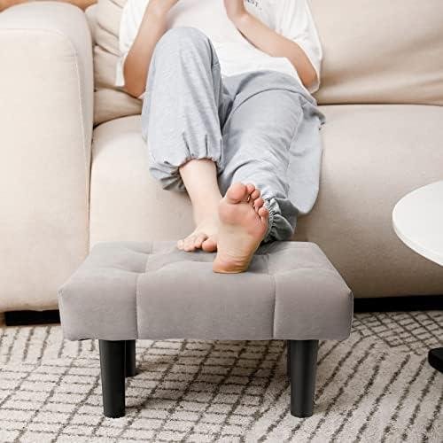 HOUCHICS Small Footstool Ottoman: A Stylish and Functional Addition to Any Room