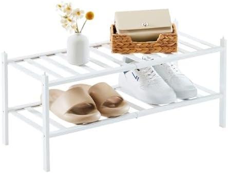 Review: Dikolre Bamboo Shoe Rack Organizer