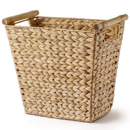 Stylish and Sustainable Wicker Waste Basket Review