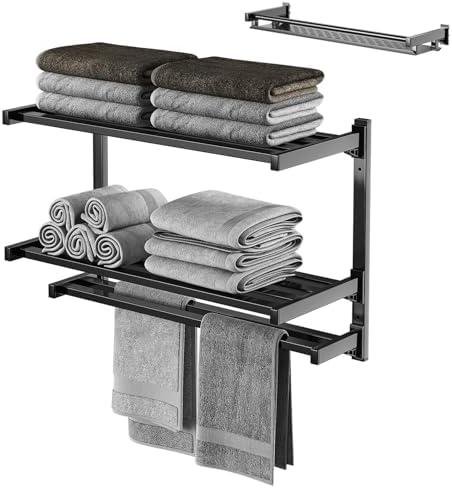 Review: VETAID 24 Inch 3-Tier Towel Rack with Detachable Storage Shelf