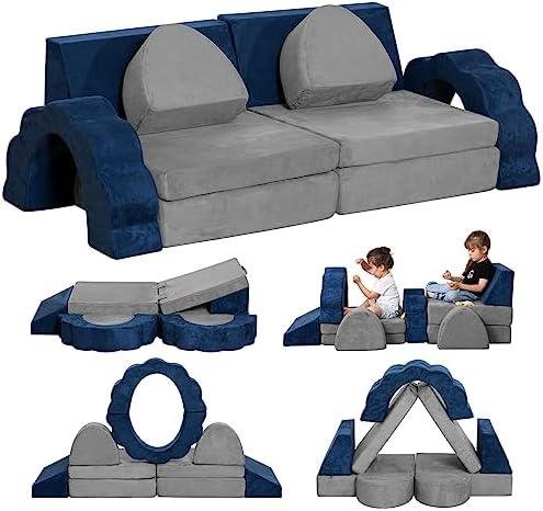 Kids Couch 10PCS: A Versatile and Creative Modular Play Couch Review