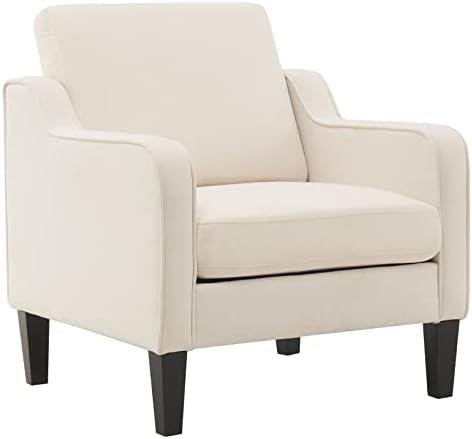 Review: VINGLI Mid Century Modern Fabric Accent Chair – Cozy Elegance for Any Space