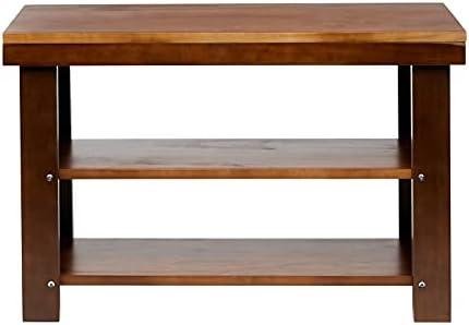 Amazon Basics Solid Pine Shoe Rack Bench Review