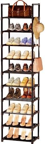 Antigo 10 Tier Tall Shoe Rack: Efficient Shoe Storage Solution